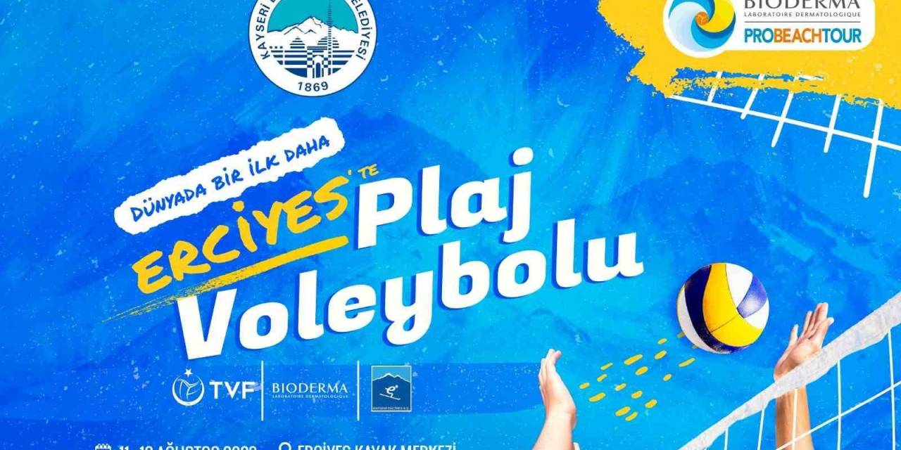 Dünyada İlk Kez Bir Dağda ‘plaj Voleybolu’ Oynanacak
