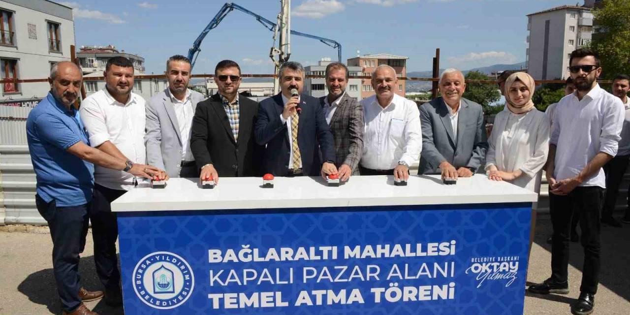 Yıldırım Bağlaraltı’na Modern Pazar Yeri