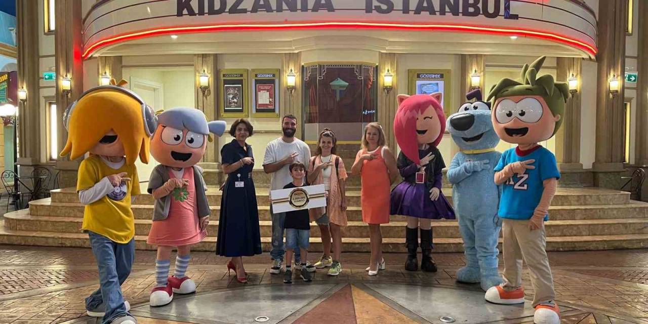 Kidzania İstanbul 2 Milyonuncu Ziyaretçisini Ağırladı