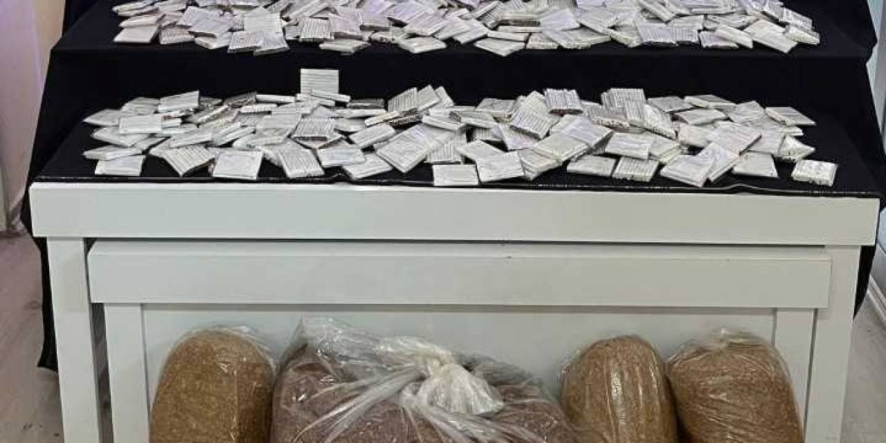 Denizli’de Binlerce Kaçak Tütün Ürünü Ele Geçirildi