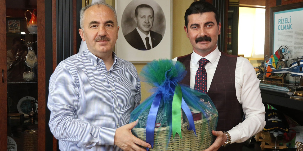 Vali Yardımcısı Arslan'dan Başkan Metin'e Veda Ziyareti