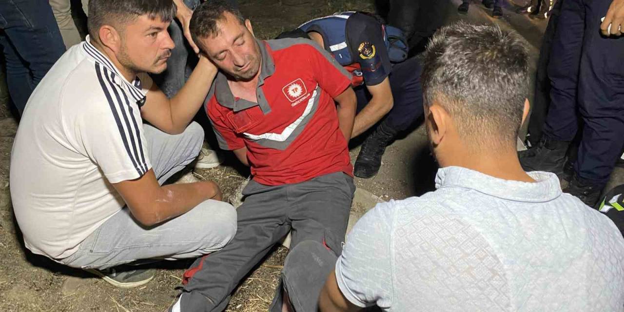Alkollü Sürücü Önce Polis Aracında, Sonra Refüjde Uyudu