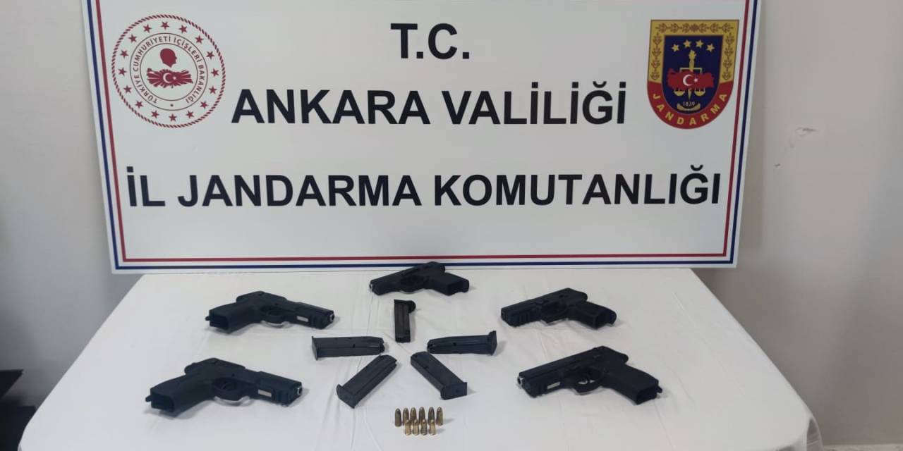 Ankara’da Yasa Dışı Silah Satışı Operasyonu