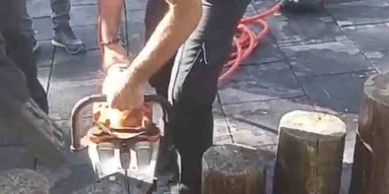Acıyla Kıvranıyorlardı, Yardıma İtfaiye Ekipleri Yetişti