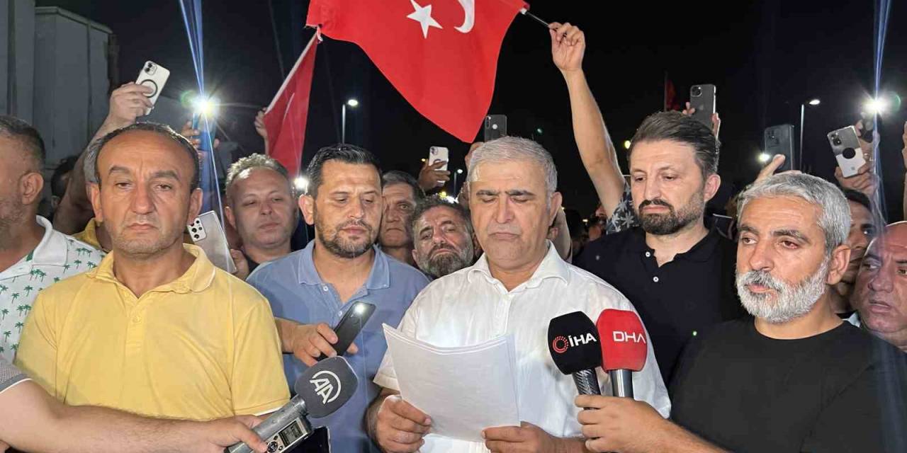 Mega Kentte Taksimetre Ücretlerine Zam İsteyen Taksiciler Yenikapı’da Eylem Yaptı