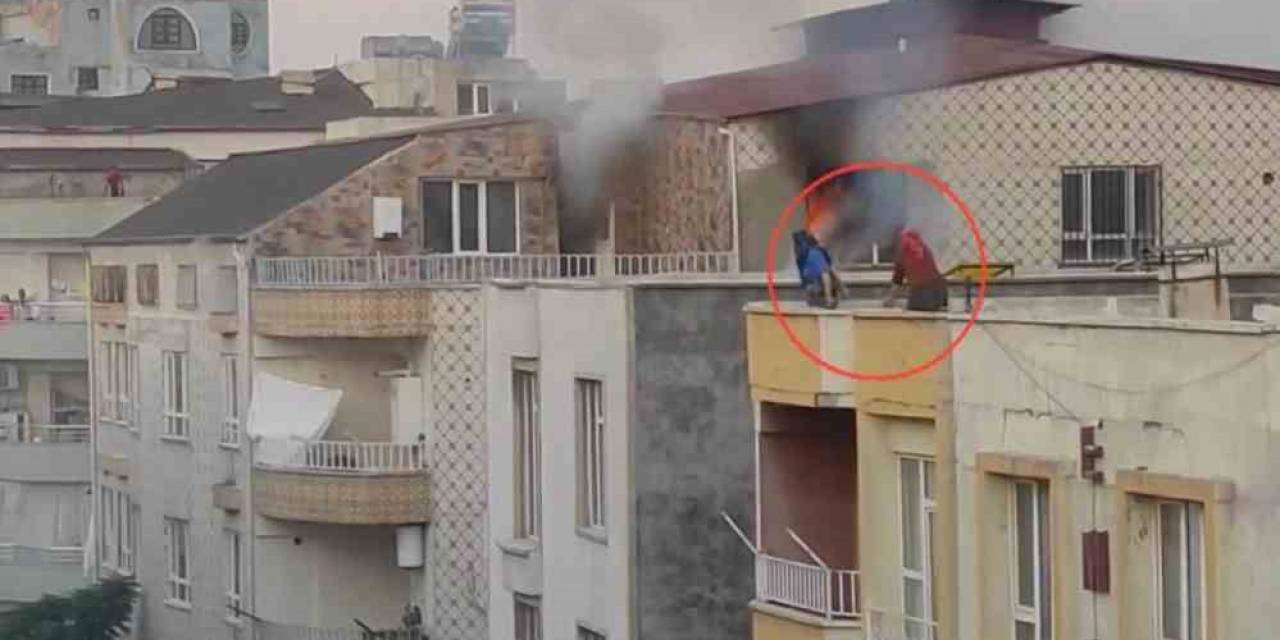 Madde Bağımlısı, Ailesine Ait Evi Yaktı