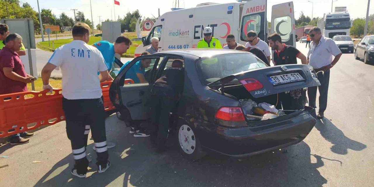 Kırklareli’nde Otomobiller Çarpıştı: 1 Yaralı