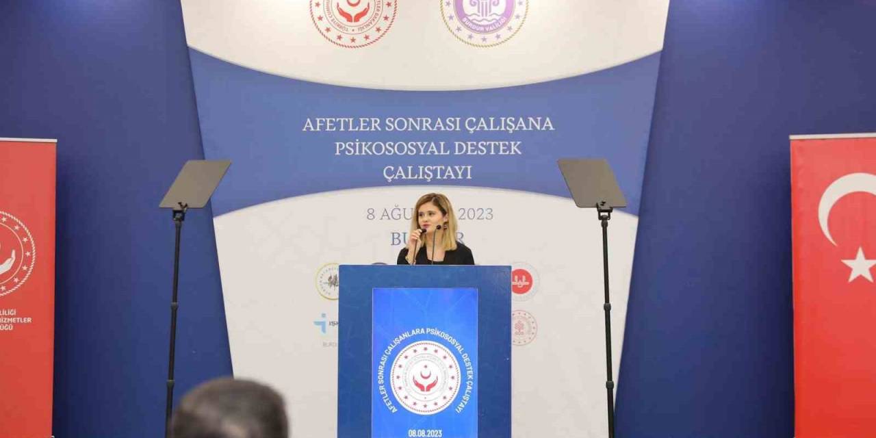 Asrın Depreminde Görev Alan Personele Psikososyal Destek