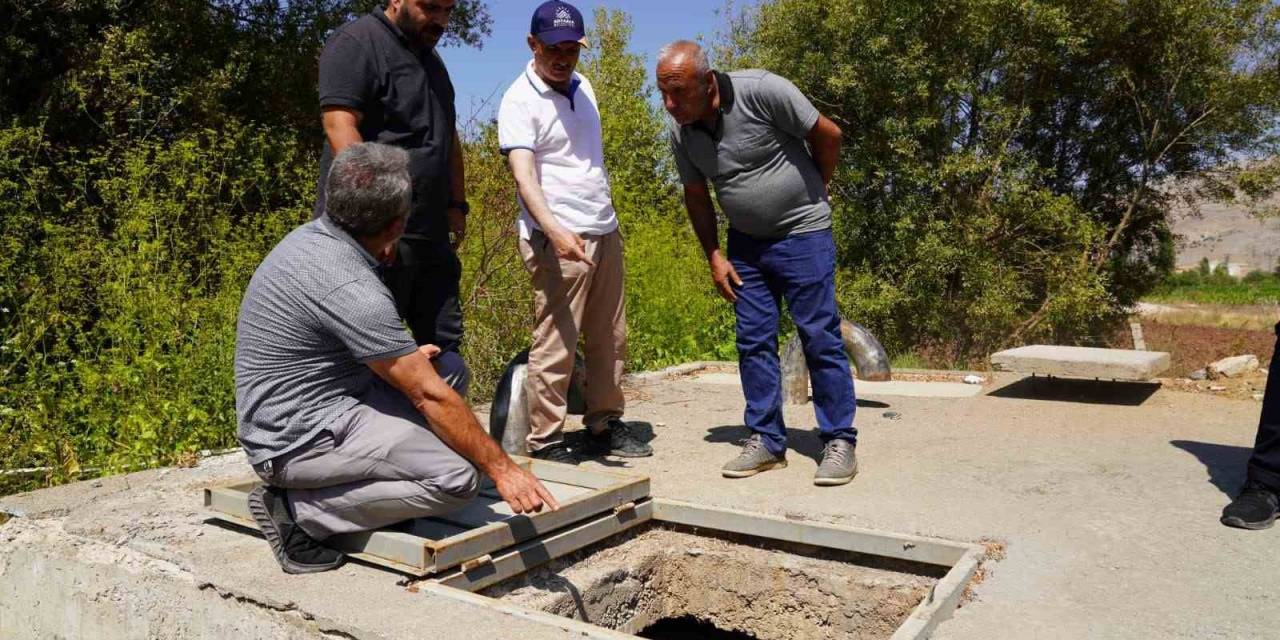 Havşeri İçme Suyu Hattı’nda Bakım Onarım Çalışması Sürüyor
