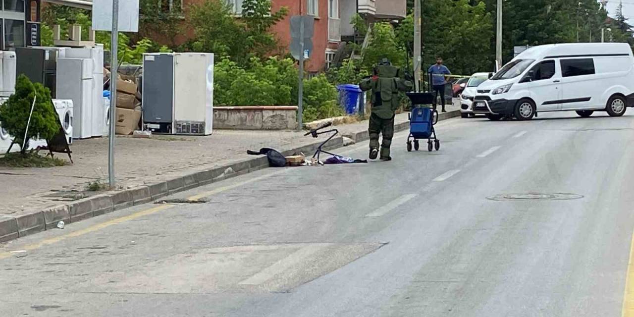 Fünye İle Patlatılan Şüpheli Çantadan Bakın Neler Çıktı