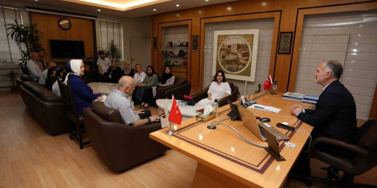 Başkan Taban Lgs Şampiyonlarını Ağırladı