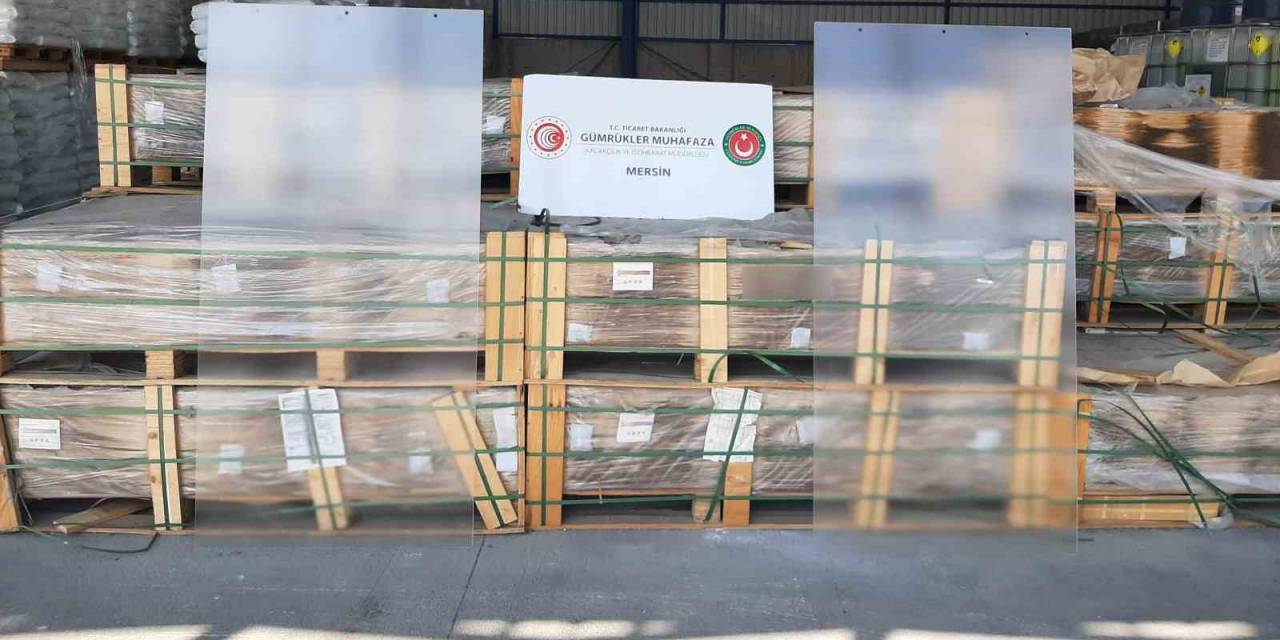 Gümrük Muhafaza Ekipleri 265 Ton Kaçak Cam Ele Geçirdi