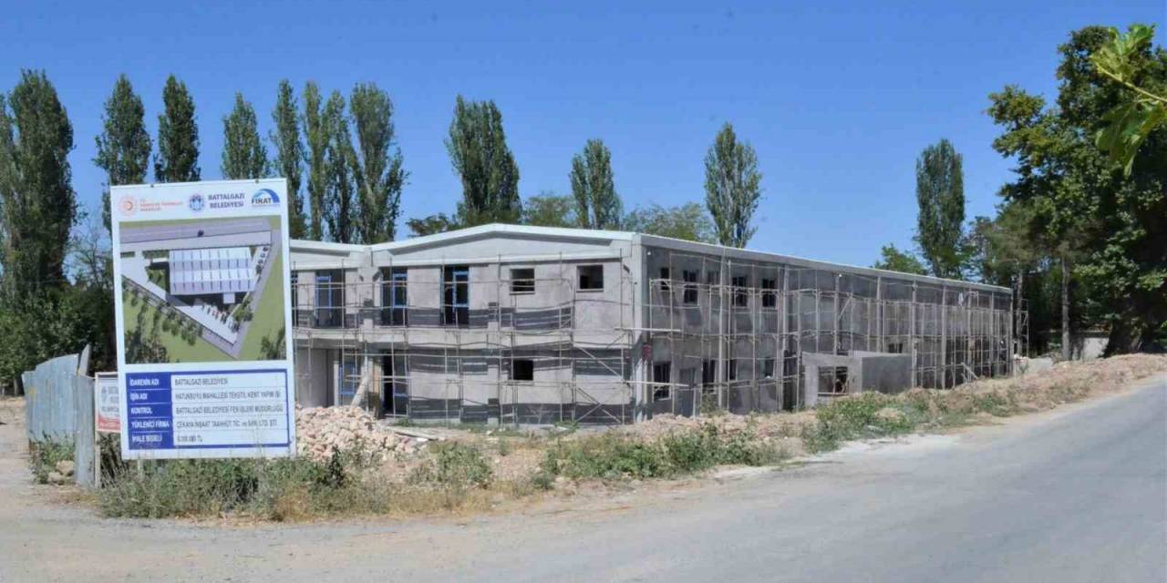Battalgazi’deki Tekstilkent Projesinde Sona Gelindi