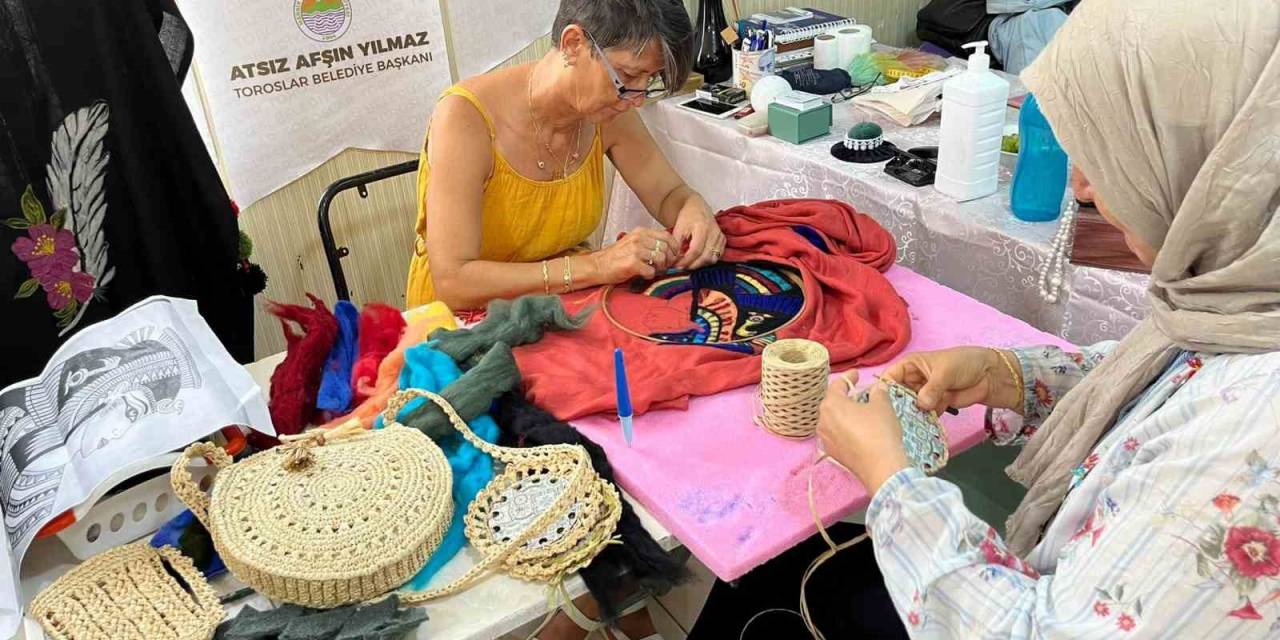 Unutulmaya Yüz Tutmuş Yün Keçe Eğitimi Toroslar’da Başladı