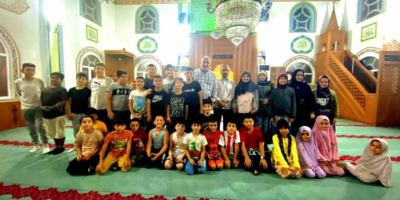 Canik’te ’haydi Çocuklar Güle Oynaya Camiye Projesi’