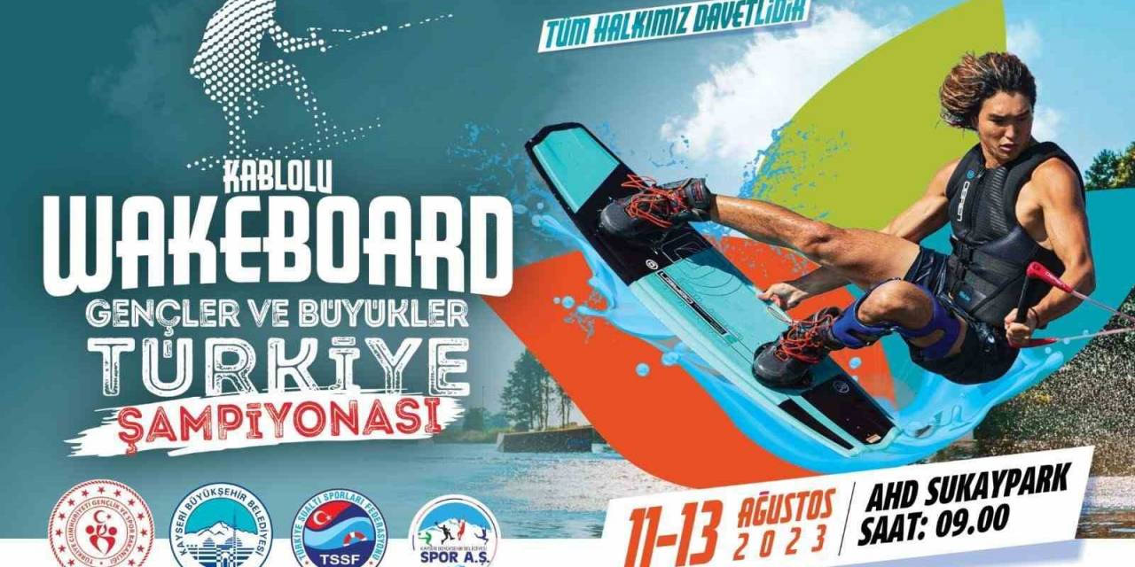 Spor A.ş. Wakeboard Şampiyonasına Ev Sahipliği Yapıyor