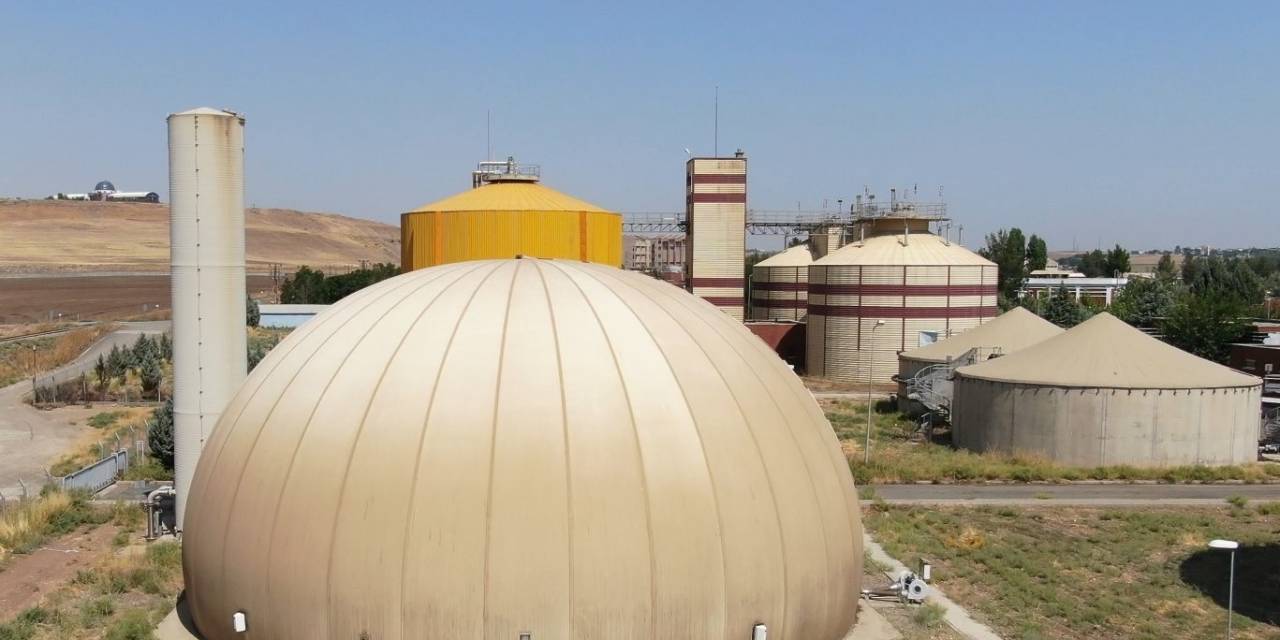 Diyarbakır Atık Su Arıtma Tesisi Çamurdan Elektrik Üretiyor