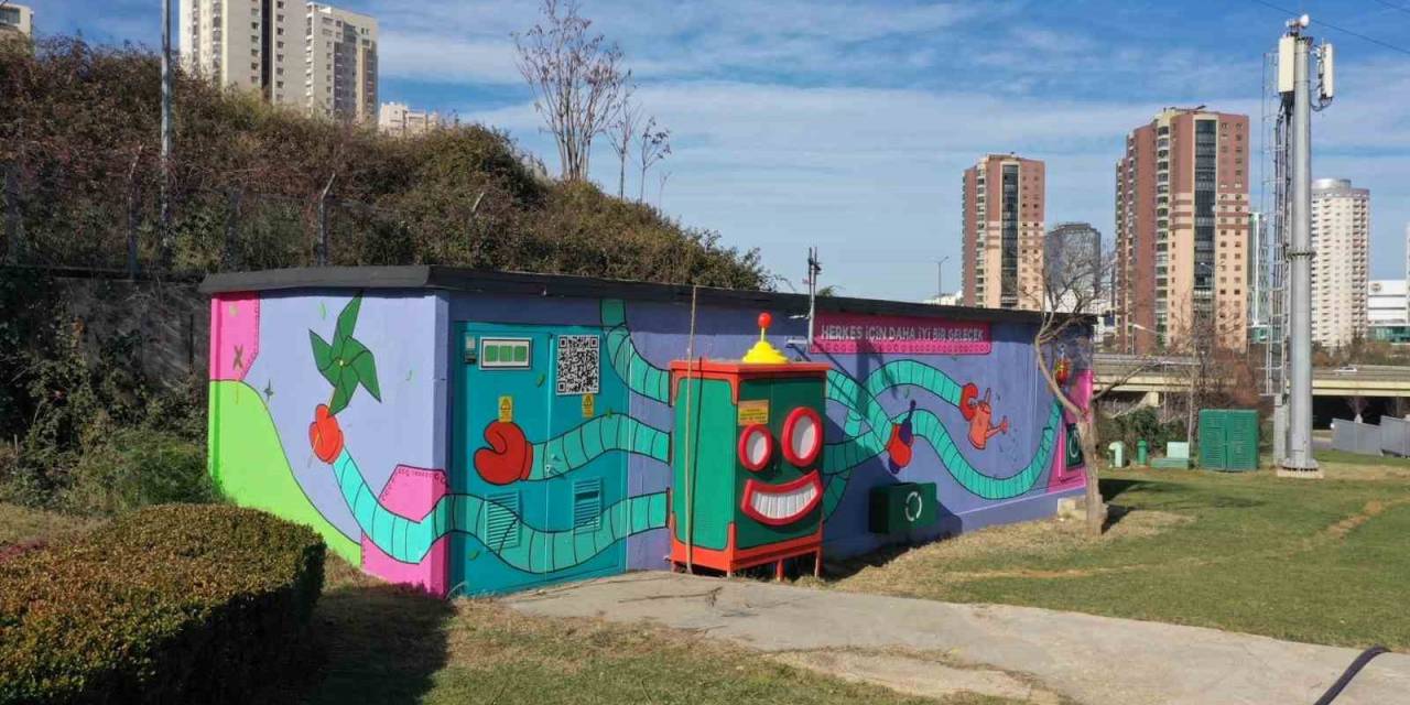 Enerjisa Enerji Trafo Binasını Sokak Sanatı Ve Artırılmış Gerçeklik İle Dönüştürdü