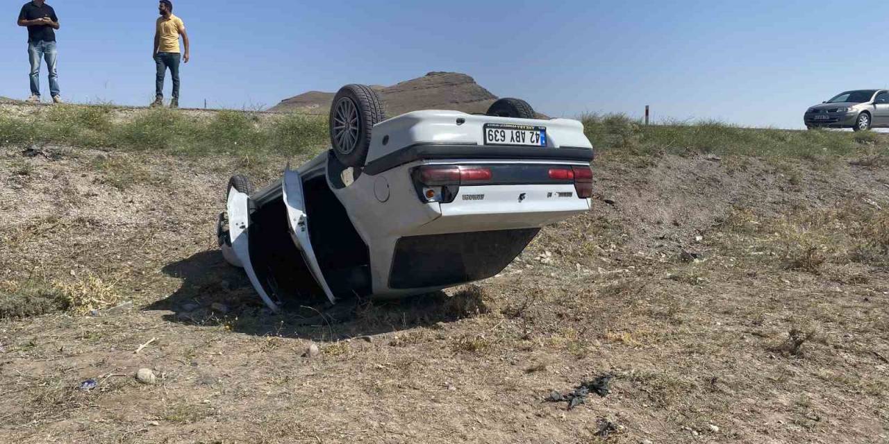 Takla Atan Otomobilde 4 Kişi Yaralandı