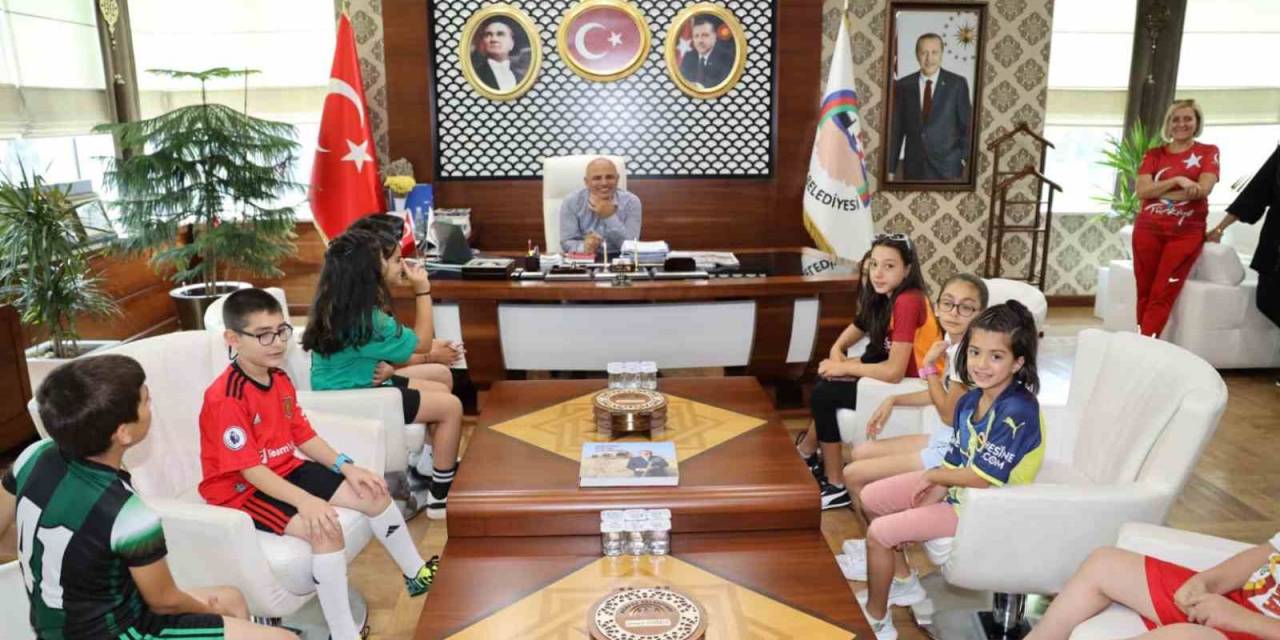 Çocuklar Sordu, Başkan Söğüt Yanıtladı