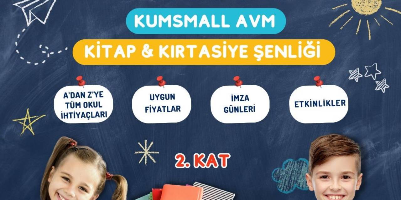 Okul Alışverişi Kumsmall Avm’de Yapılır