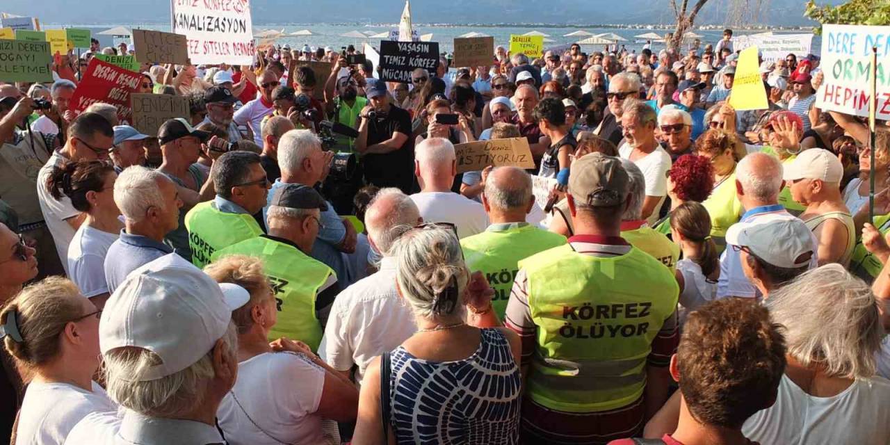 Edremit Körfezi’nde Deniz Ve Dere Kirliliği Çevrecileri Harekete Geçirdi