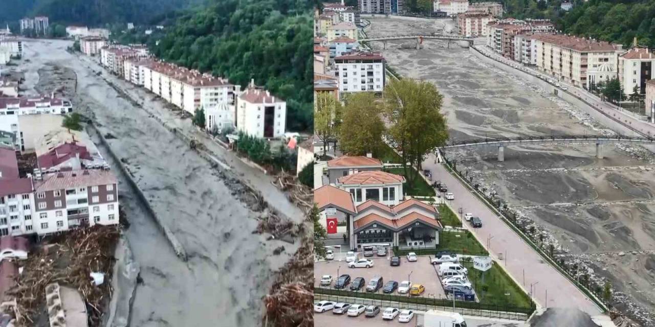 Sel Felaketi Vurmuştu: Büyük Afetin Ardından Geçen İki Yılda Bozkurt’ta Yaşanan Değişim Dron Kamerasında