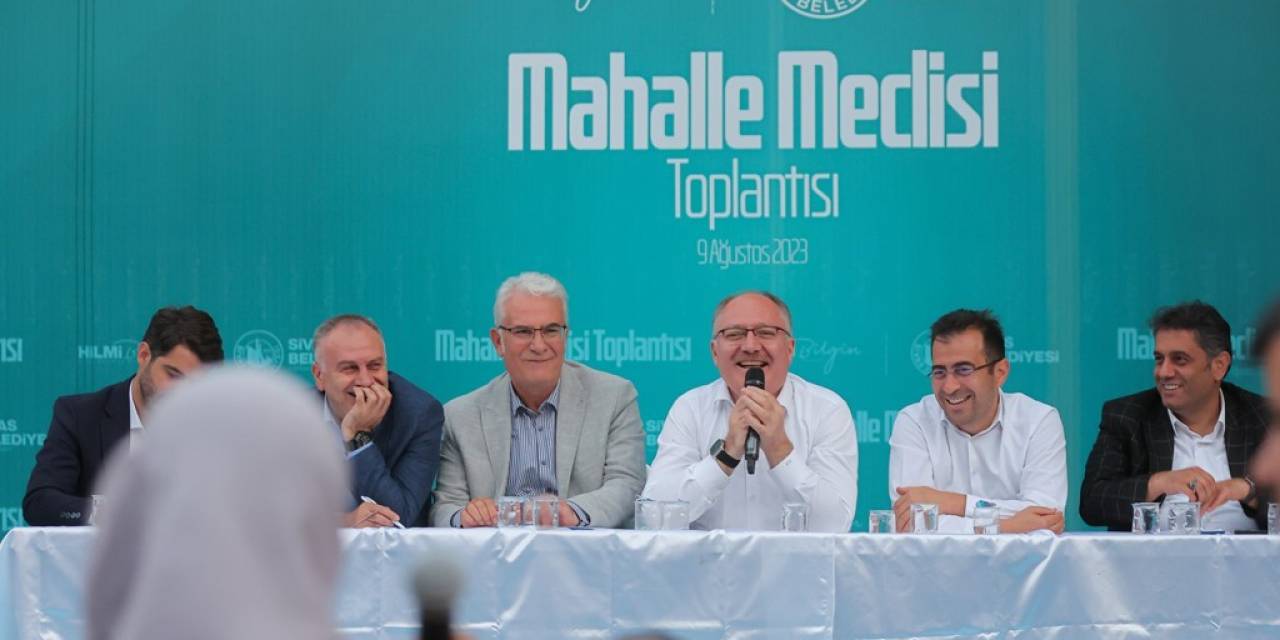 Mahalle Meclisi Mevlana’da Toplandı