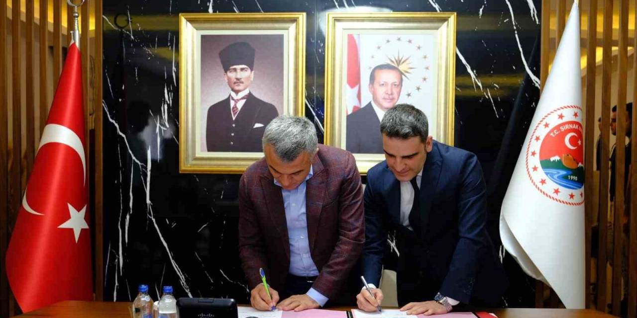 "silopi Yer Fıstığı İle Gençlerimiz Üretiyor" Projesi İçin Protokol İmzalandı