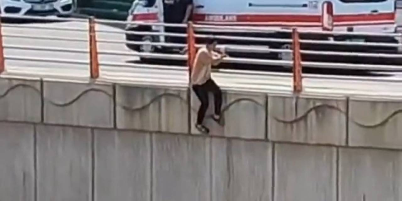 Batman’da Köprülü Kavşakta İntihar Girişimi