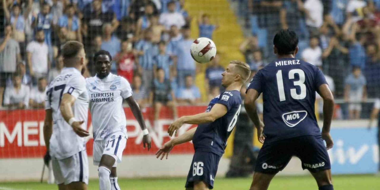 Uefa Avrupa Konferans Ligi: Y. Adana Demirspor: 2 - Osijek: 0 (ilk Yarı)