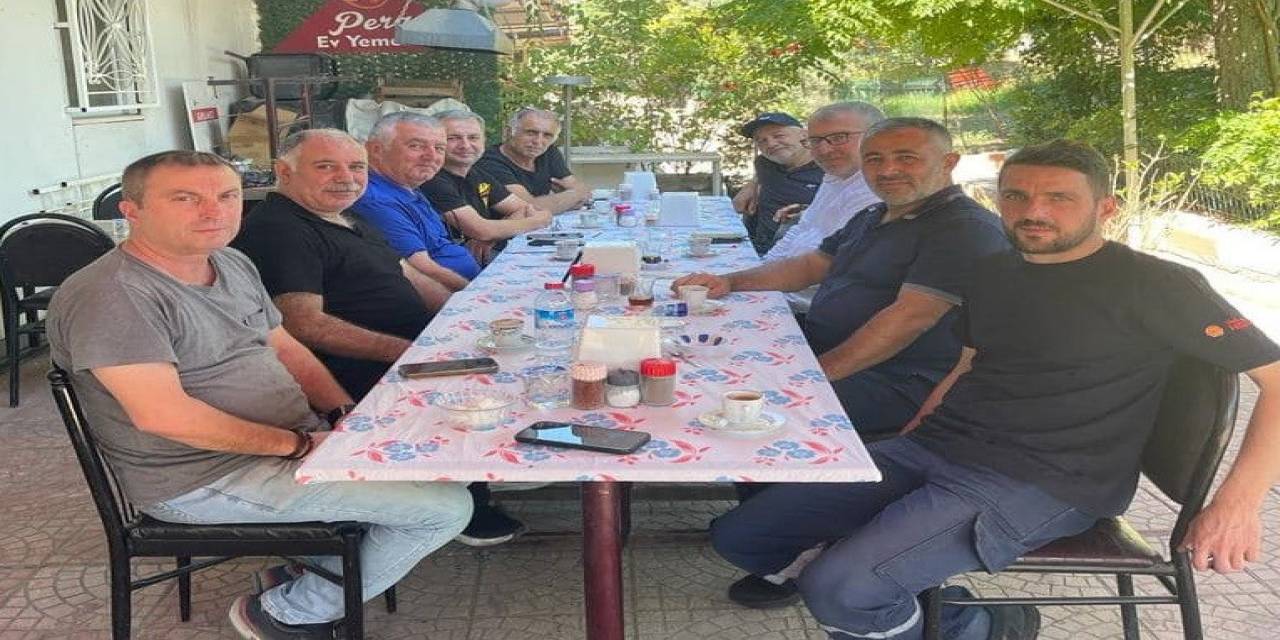 Küçük Sanayi Sitesi Yöneticileri İle Bir Araya Geldiler