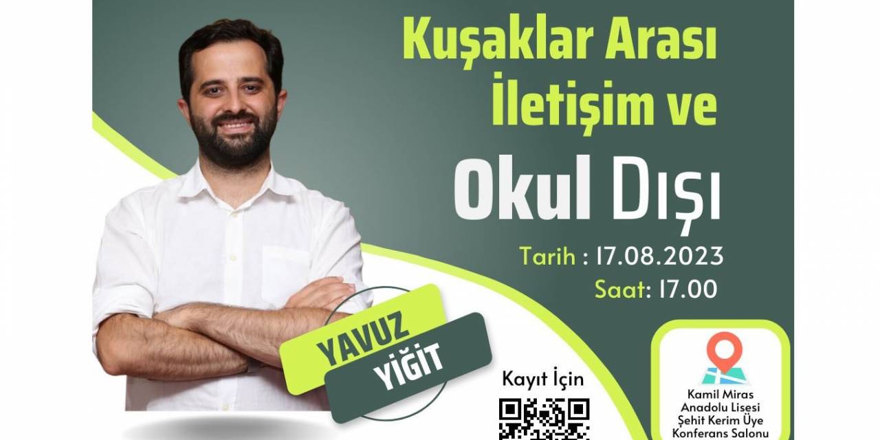 Eğitimci Yavuz Yiğit, Okul Yöneticileri Ve Öğretmenlerle Buluşacak