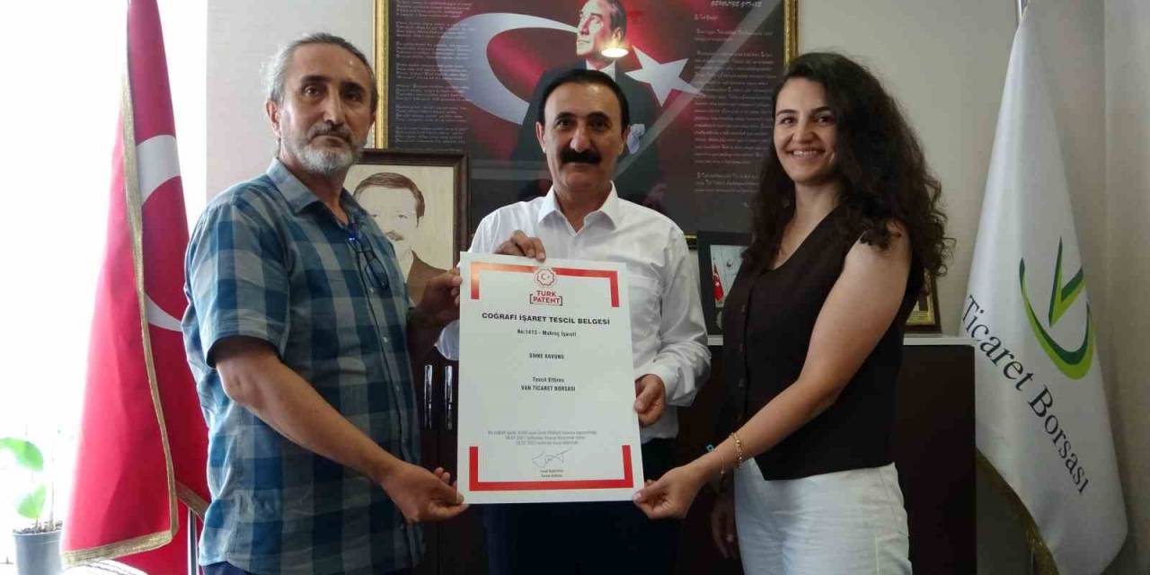 Sıhke Kavunu Tescillendi