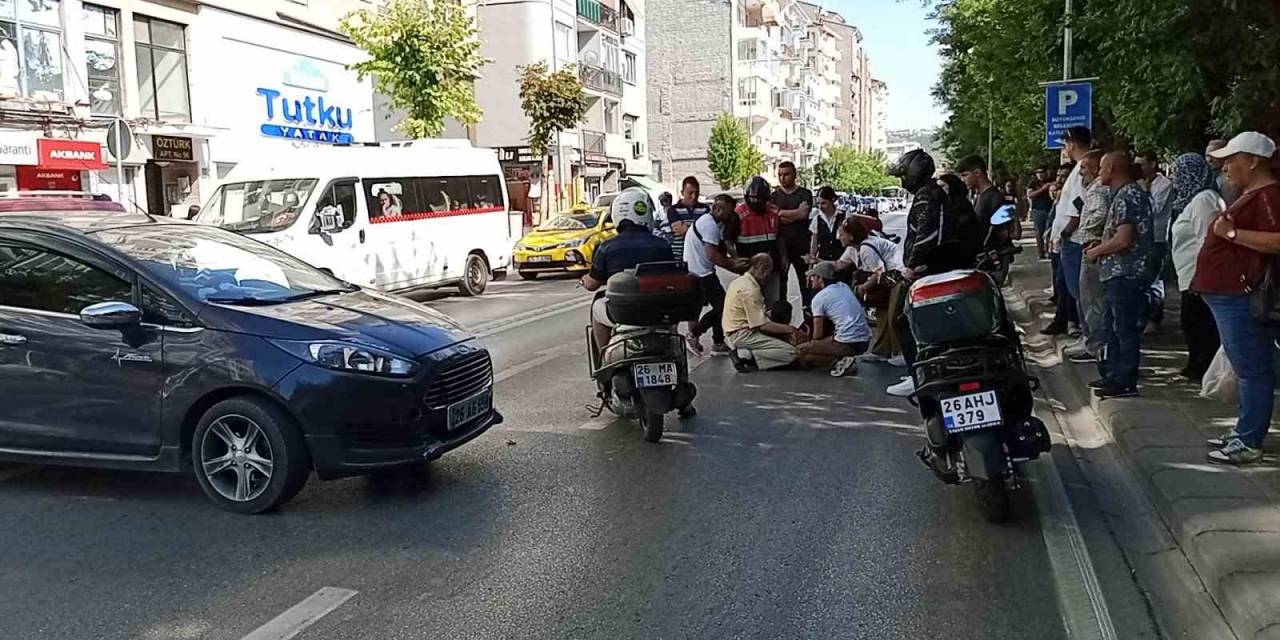 Kadın Kurye Ölümden Döndü