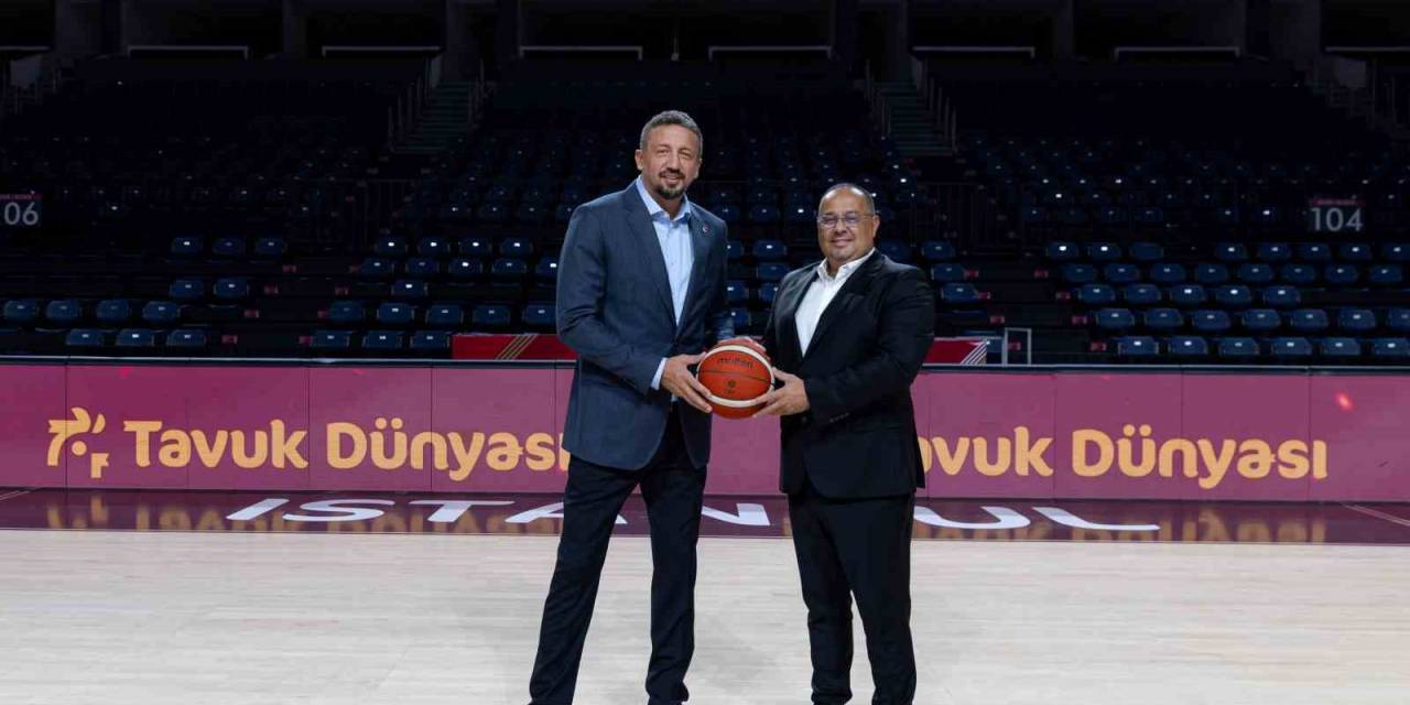 Türkiye Basketbol Federasyonu İle Tavuk Dünyası Arasında Sponsorluk Sözleşmesi İmzalandı