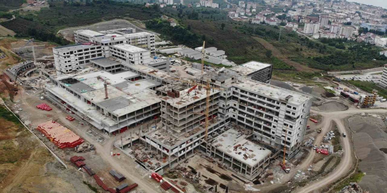 Ordu Şehir Hastanesi İnşaatı Yüzde 71’e Ulaştı