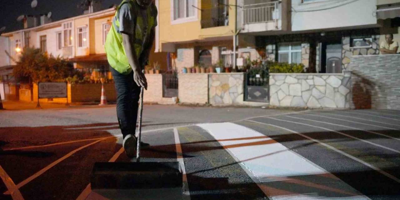 Yaya Ve Sürücülerin Güvenliği İçin Hız Kesici Kasisler Yapılıyor