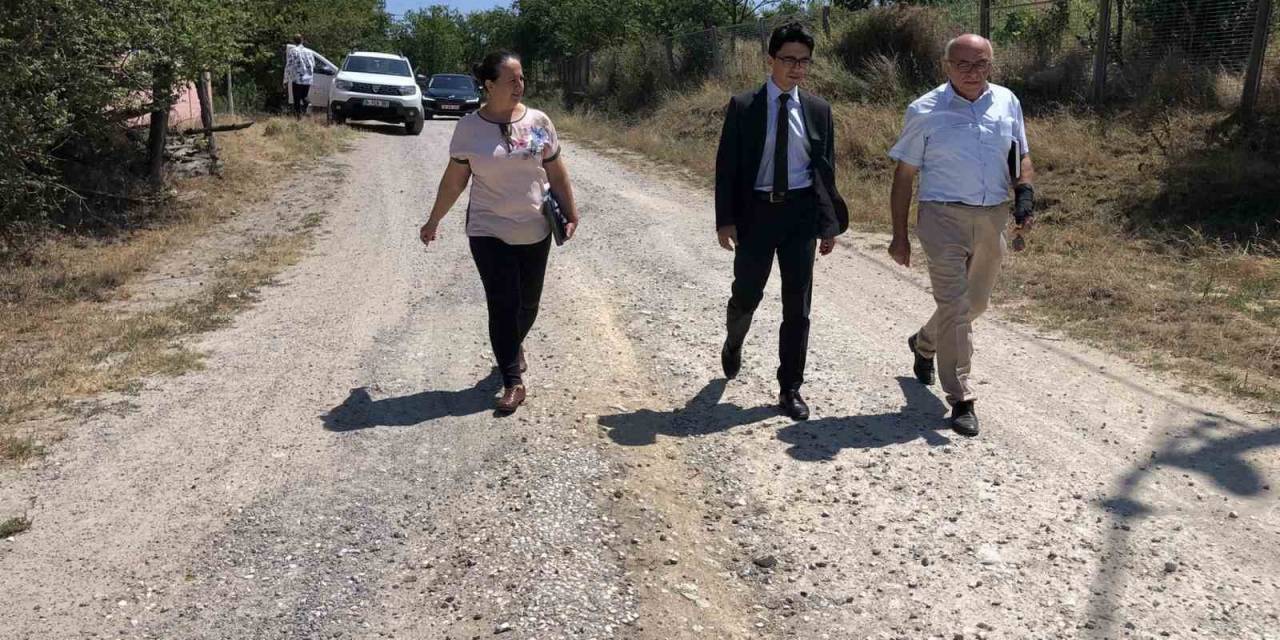 Kaymakam Bektaş Köylerde Yapılan Çalışmaları Yerinde İnceledi