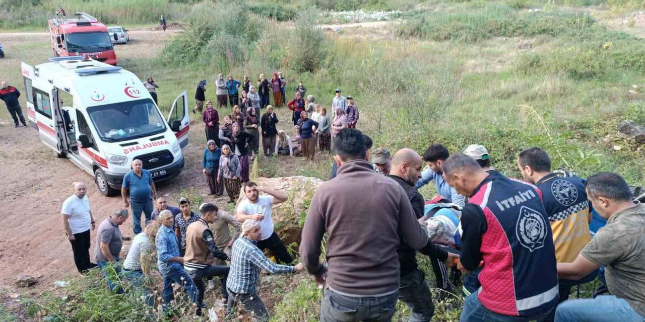 Pat Pat Şarampole Yuvarlandı:1 Ölü