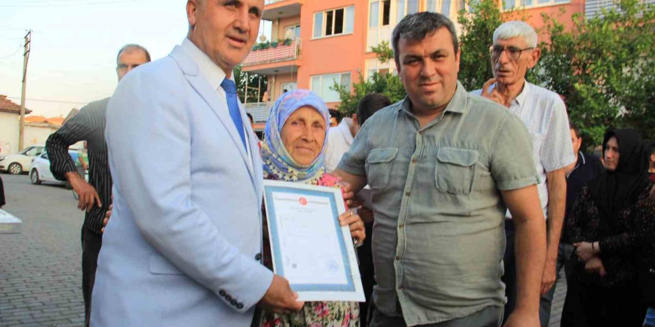 Gerenkova’da Yarım Asır Sonra Tapu Sevinci