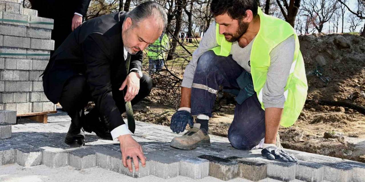 Teoman Özalp Parkı Yenileniyor