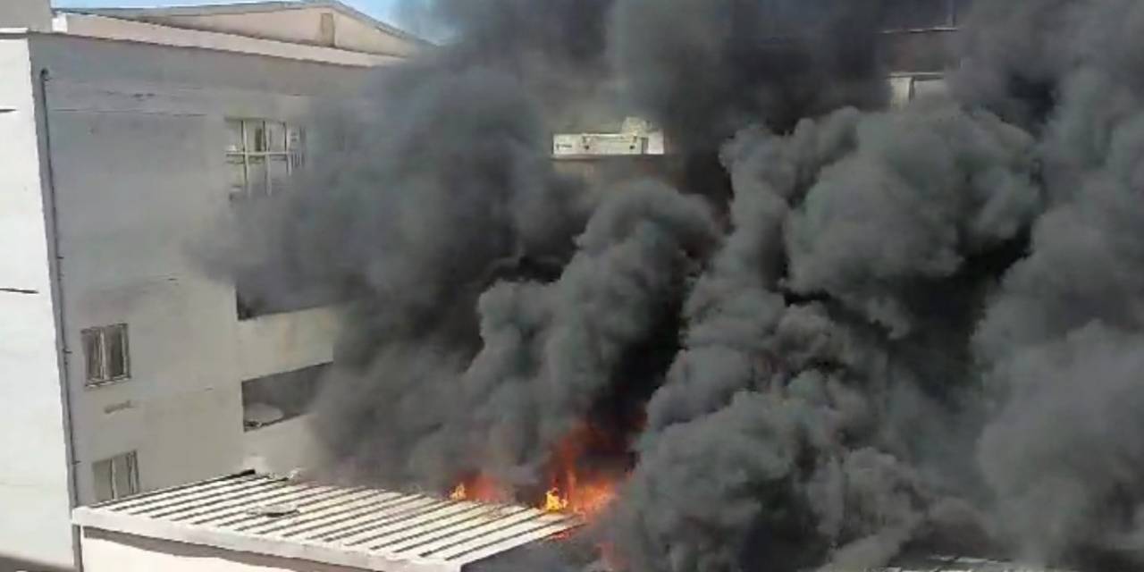 Şanlıurfa’da Klima Motoru Bomba Gibi Patladı