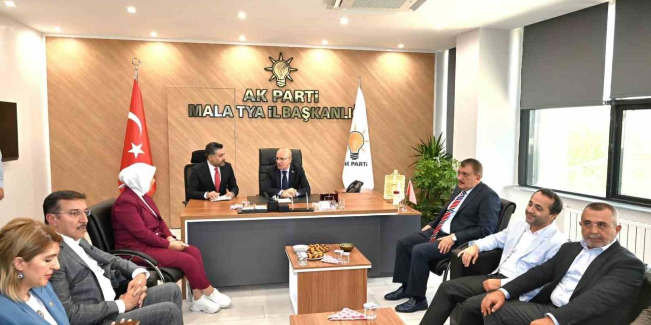 Hazine Ve Maliye Bakanı Mehmet Şimşek Malatya’da İncelemelerde Bulundu