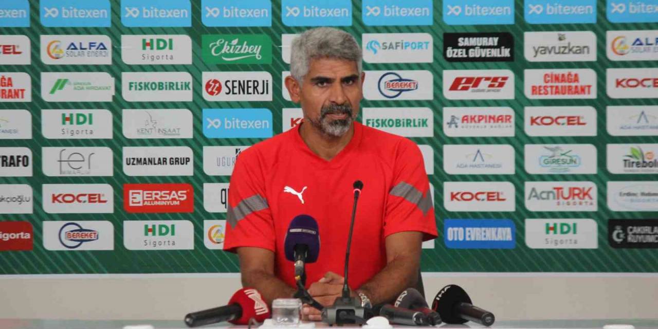 Giresunspor - Bodrum Fk Maçının Ardından