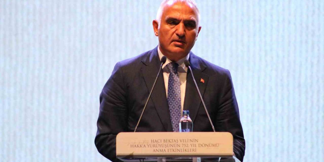 Kültür Ve Turizm Bakanı Ersoy: “dünyamız Şu Anda En Çok Barışa, Sevgiye, Merhamete, Hoşgörüye Ve Muhabbete İhtiyaç Duymaktadır”