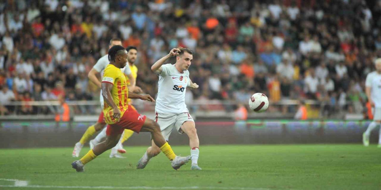 Trendyol Süper Lig: Kayserispor: 0 - Galatasaray: 0 (ilk Yarı)