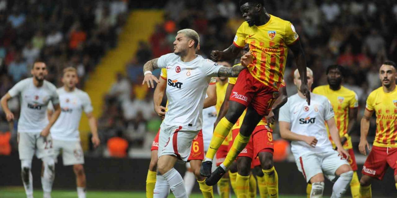 Trendyol Süper Lig: Kayserispor: 0 - Galatasaray: 0 (maç Sonucu)