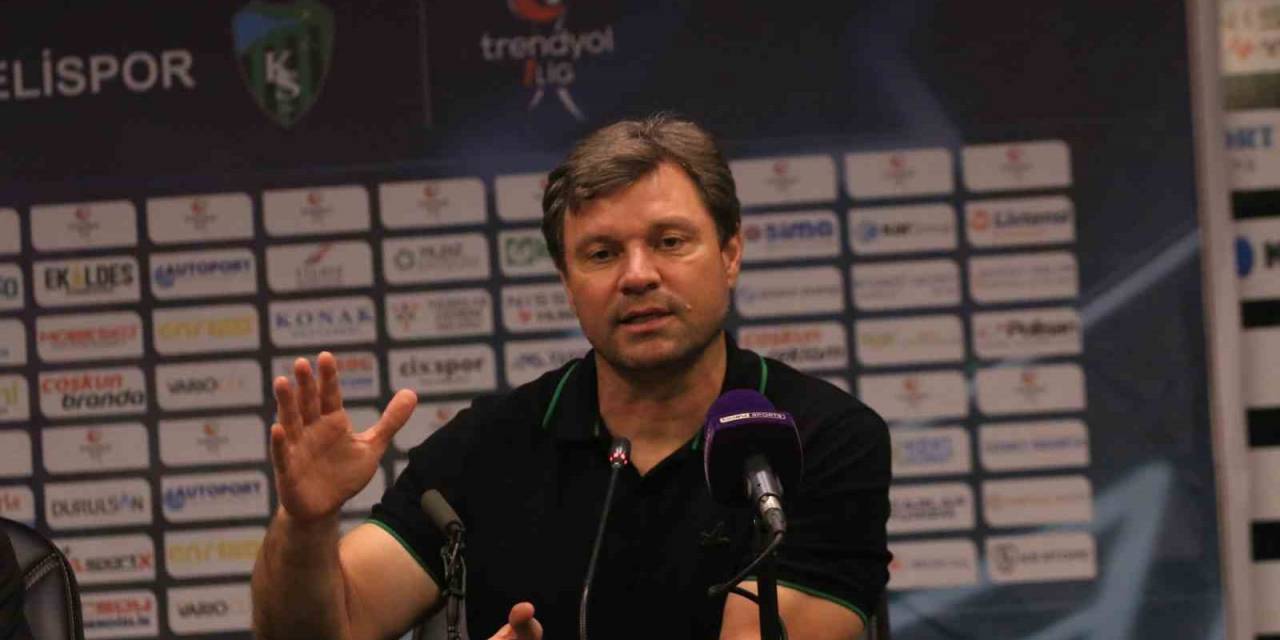 Kocaelispor - Manisa Fk Maçının Ardından