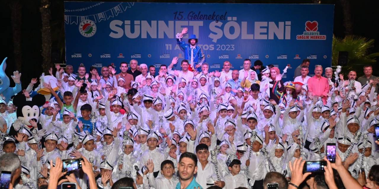 Kepez’den 480 Çocuğa Sünnet Düğünü